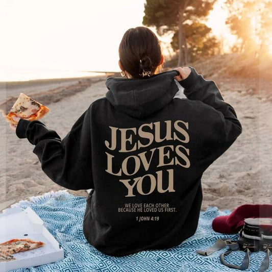 JESUS LOVES YOU HOODIE