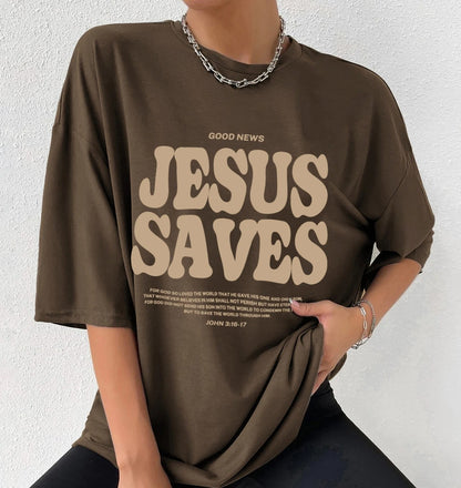 JESUS SAVES TEE