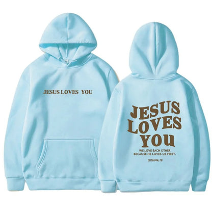 JESUS LOVES YOU HOODIE