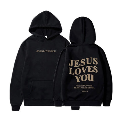 JESUS LOVES YOU HOODIE