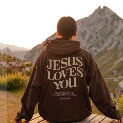 JESUS LOVES YOU HOODIE