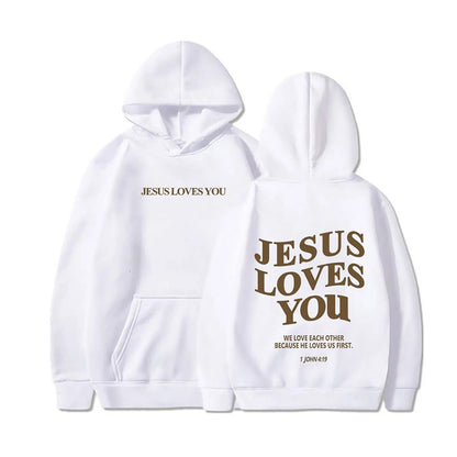 JESUS LOVES YOU HOODIE