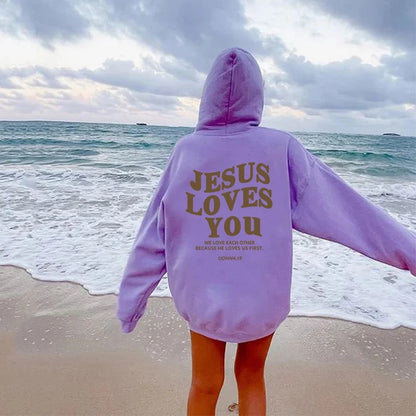 JESUS LOVES YOU HOODIE