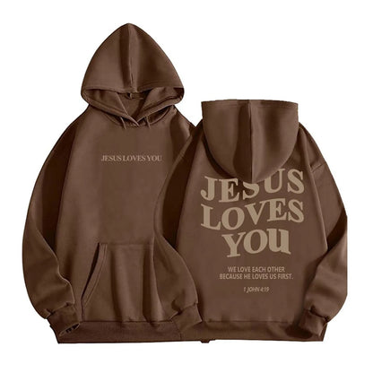 JESUS LOVES YOU HOODIE